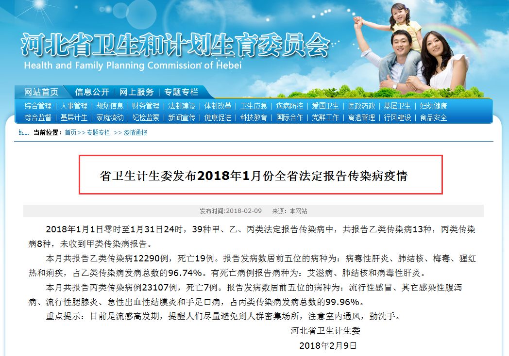 警惕！全面解析2017最新傳染病